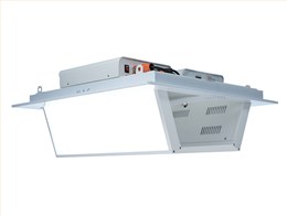 KM-H16 防黑脸视频会议室LED两边电动翻转超高清面光灯160W