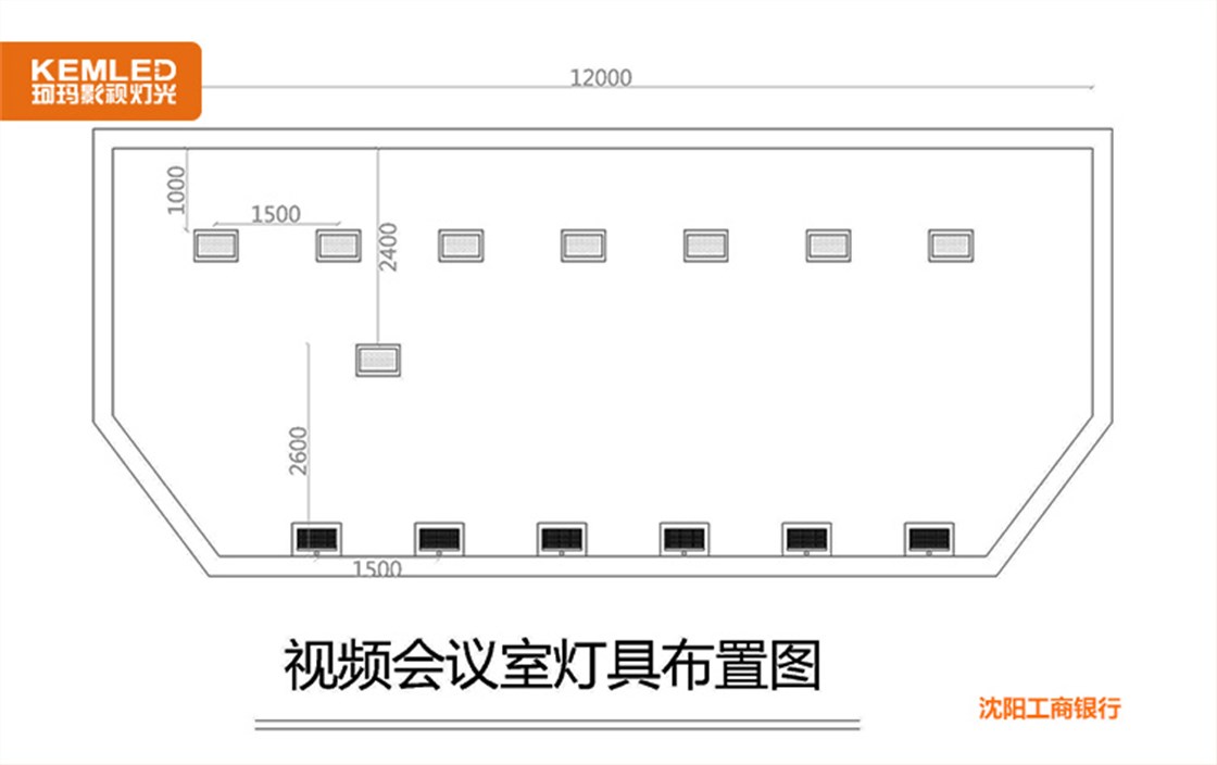 视频会议室灯光