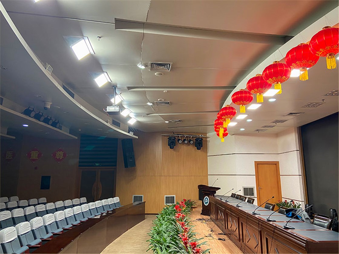 江苏常州第一人民医院视频会议室灯光改造