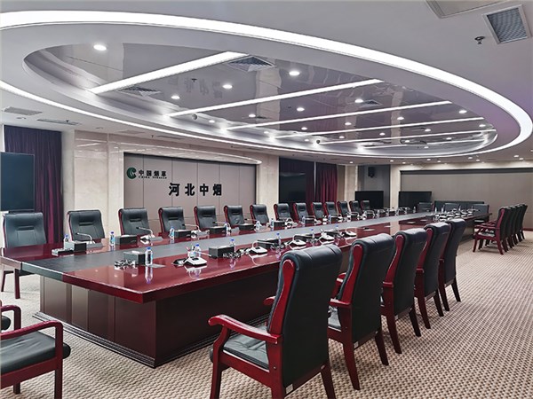 河北中烟：视频会议室光线很暗怎么办？