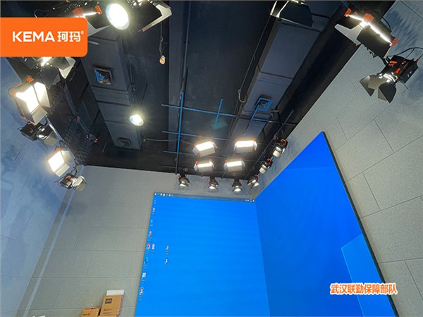 联勤保障部队虚拟演播室灯光安装:54平直播间用什么灯具布光 联勤保障部队虚拟演播室灯光安装:54平直播间用什么灯具布光