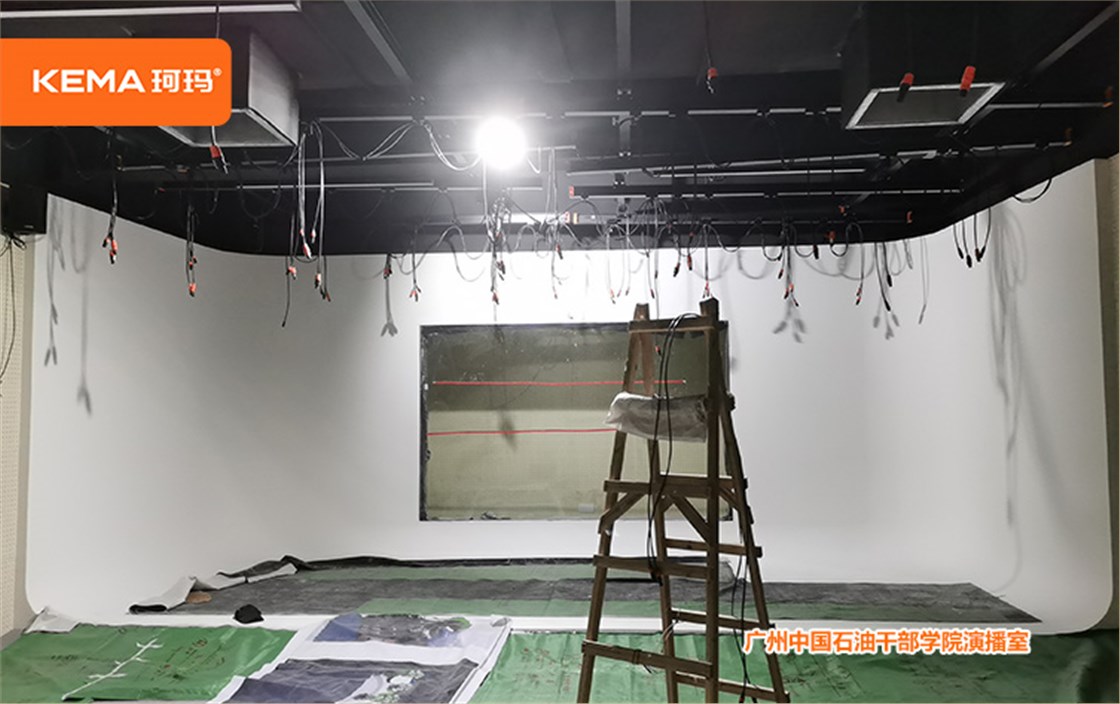 广州中国石油干部学院演播室灯光 (4)