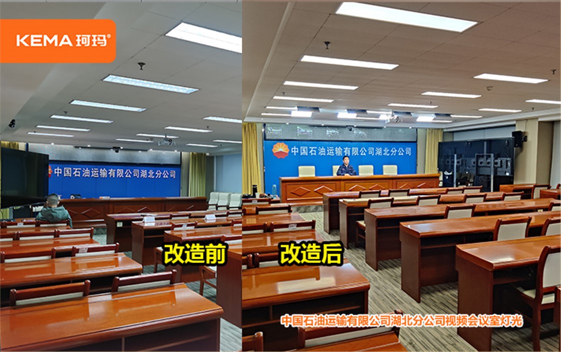 中国石油运输有限公司湖北分公司视频会议室灯光 (4)