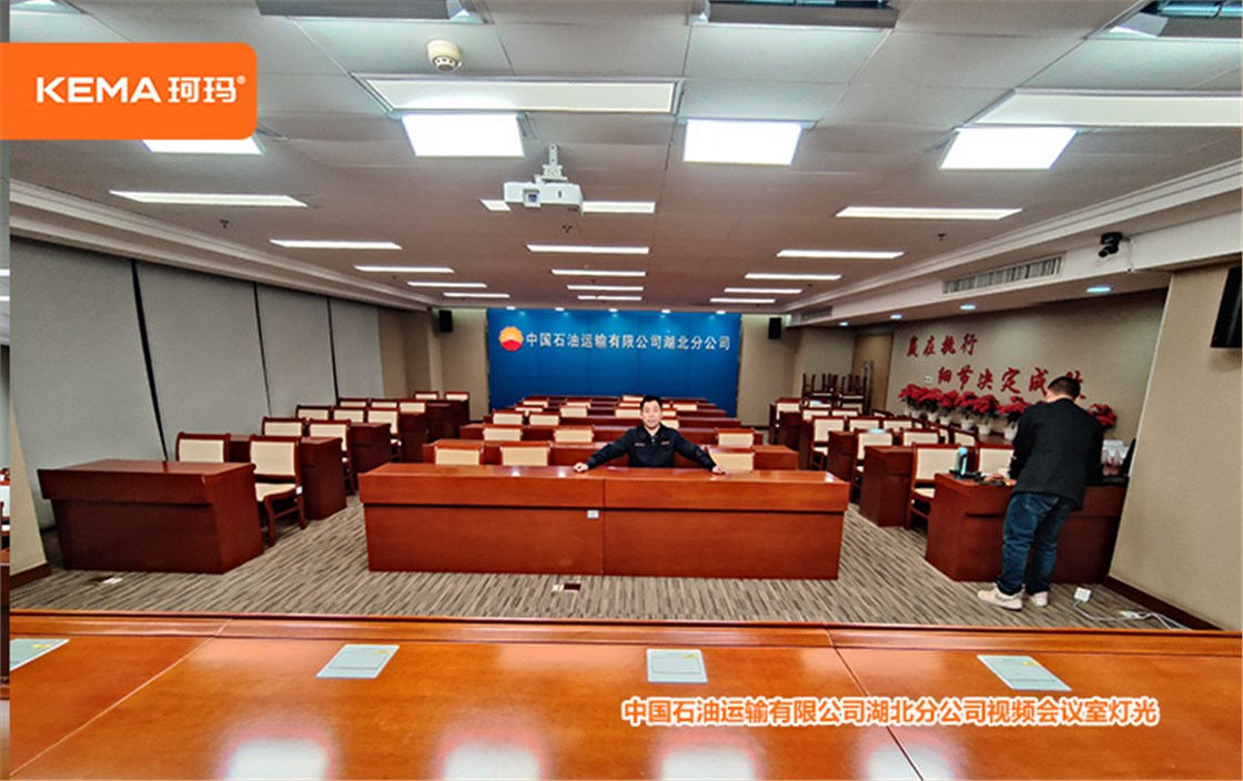 中国石油运输有限公司湖北分公司视频会议室灯光 (8)