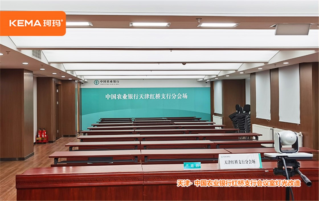 农业银行红桥支行会议室灯光改造 (11)