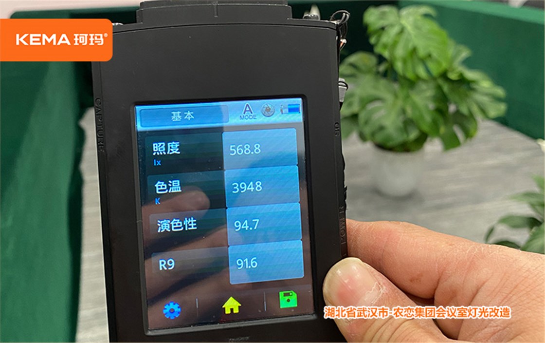 农恋集团会议室灯光改造 (2)