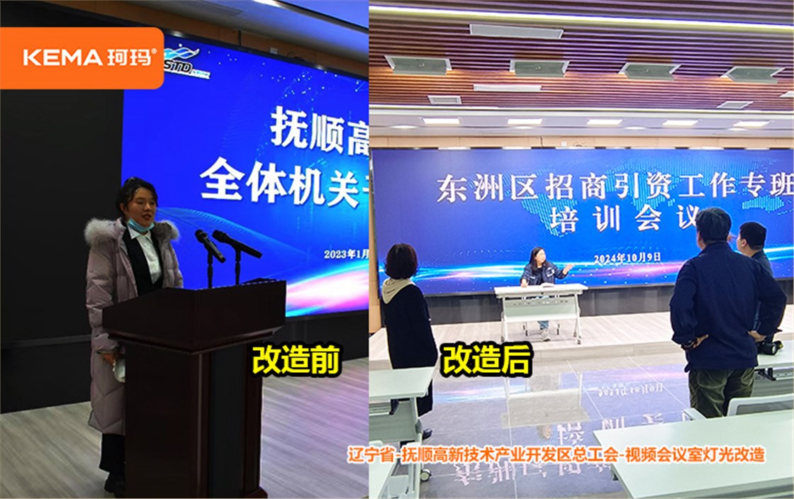 抚顺高新技术产业开发区总工会-视频会议室灯光改造 (3)