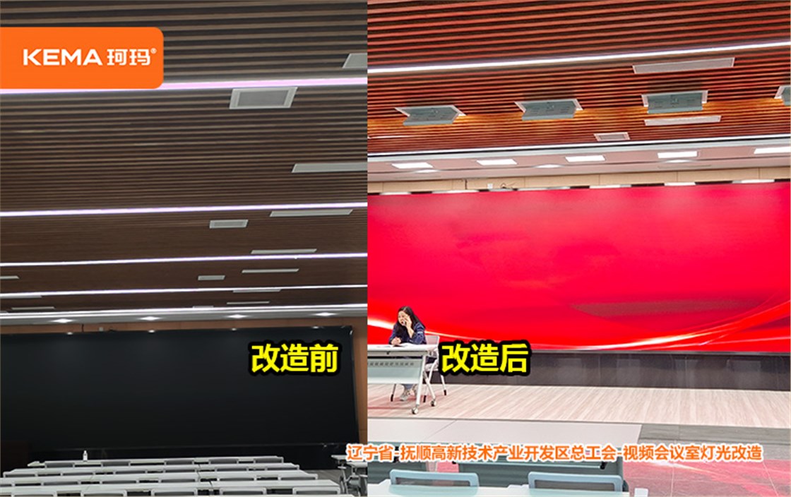 抚顺高新技术产业开发区总工会-视频会议室灯光改造 (4)