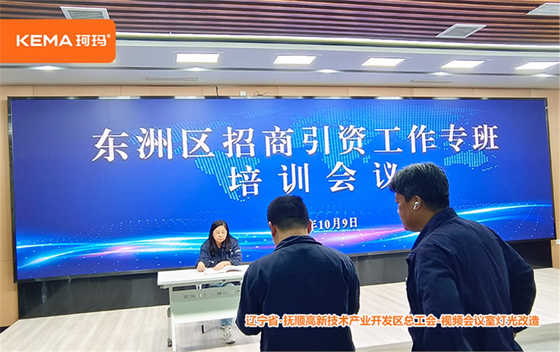 抚顺高新技术产业开发区总工会-视频会议室灯光改造 (7)