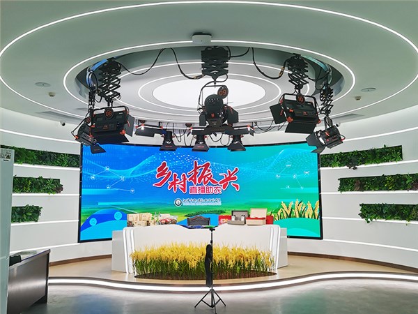 湖南省湘潭市乡村振兴培训学院展厅灯光