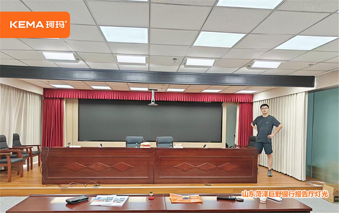 山东菏泽巨野银行会议室灯光10
