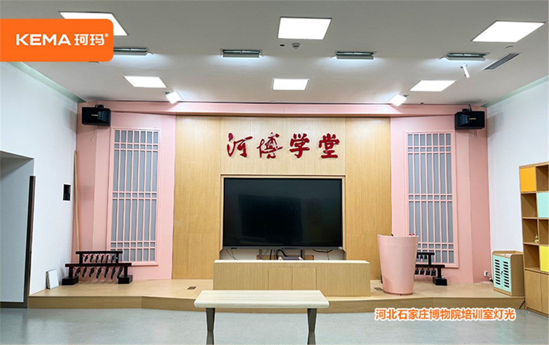 河北石家庄博物院培训室灯光5