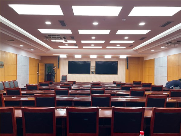 浙江省义乌市政府视频会议室灯光改造
