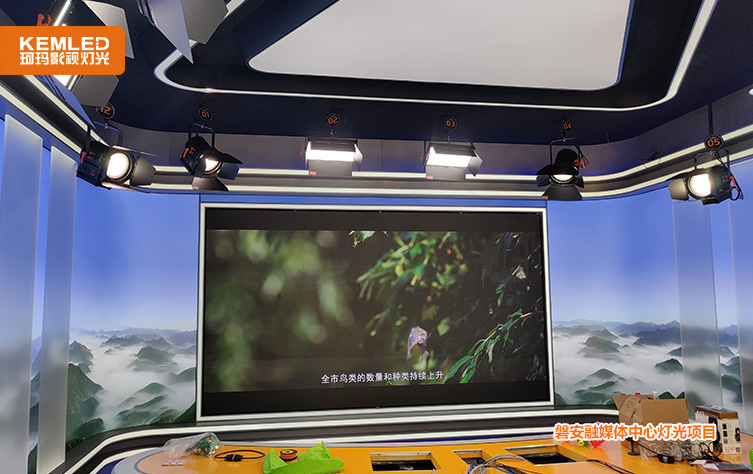 磐安融媒体中心灯光