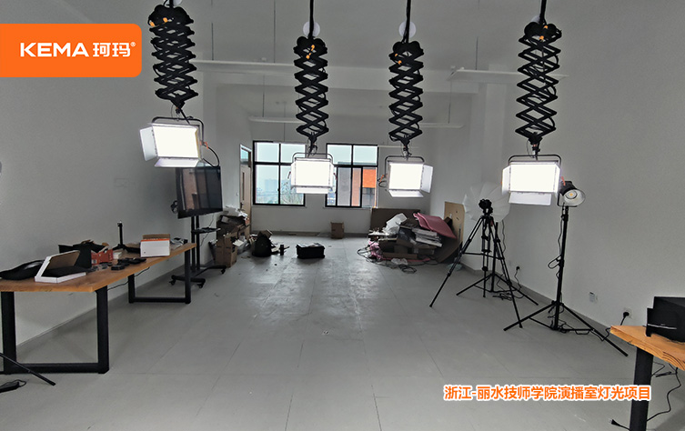 丽水技师学院演播室