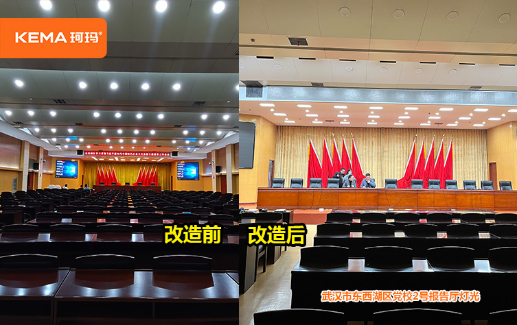 武汉市东西湖区党校2号报告厅灯光-(1)