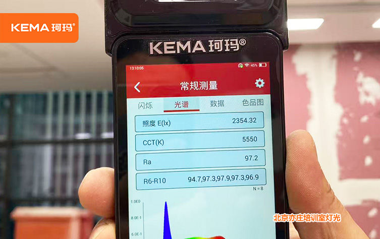 北京亦庄培训室灯光4