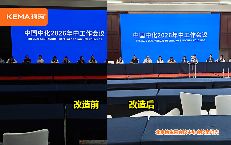 北京怡生园会议中心会议室灯光改造1
