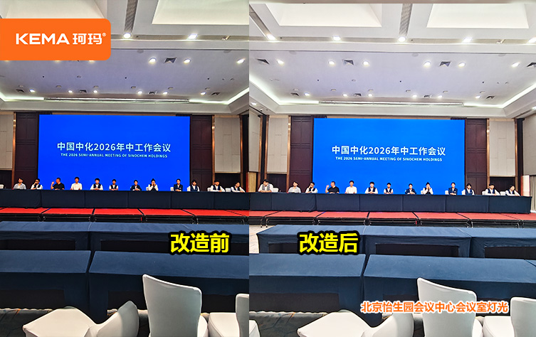 北京怡生园会议中心会议室灯光改造2
